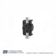 RECEPTACULO SENCILLO DE NYLON CON FIBRA DE VIDRIO 480V – HCWL1620R