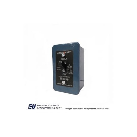 CONTACTOR MANUAL 30A 250V 20,60 – 7810G