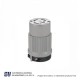 CONECTOR NYLON 20 A 4 POLOS GRIS 120/208V – 7413C