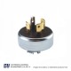 CLAVIJA 20A 120/208V 4 POLOS 4 HILOS 1/2 VUELTA – 7411