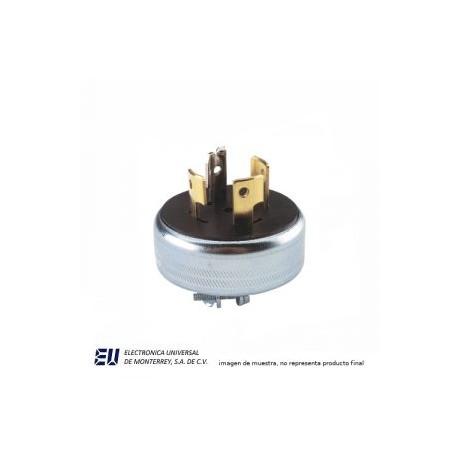CLAVIJA 20A 120/208V 4 POLOS 4 HILOS 1/2 VUELTA – 7411