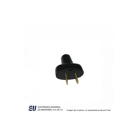 CLAVIJA SENCILLA 15A 12V NEGRO – WD0500