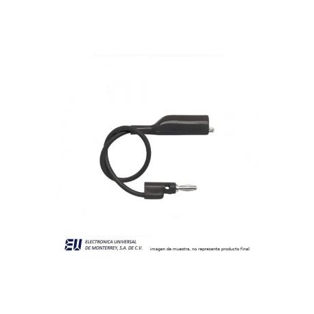 CONECTOR CAIMAN A BANANA MACHO 60″ NEGRO – POMONA 1166-60-0