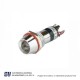 FOCO PILOTO 10MM ROJO 24V METALICO ad26c-10 – AD16C-10-R24