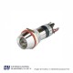 FOCO PILOTO 10MM ROJO 24V METALICO ad26c-10 – AD16C-10-R24