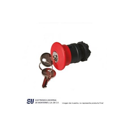 CABEZA PLASTICA PULSADOR TIPO HONGO – ZB5AS14