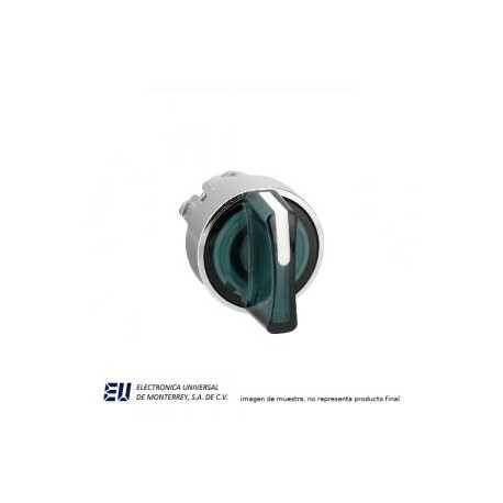 SELECTOR ILUMINADO 3 POS VERDE – ZB4BK1533