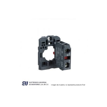 BASE CON CONTACTO NORM. CERRADO ZBE102 + ZB5AZ009 – ZB5AZ102