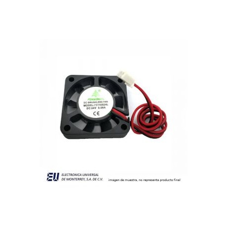 VENTILADOR 40X40X10 MM 24 VCD 3 HILOS – HV24V40X10