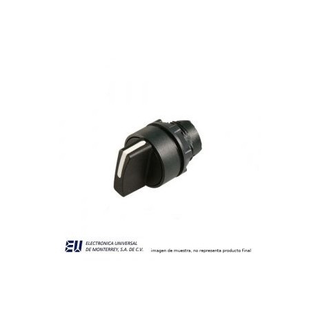 SELECTOR 2 POSICIONES NEGRO – ZB5AD2