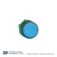 PULSADOR AZUL NO ILUMINADO P/CAJA XAL – ZB5AA6