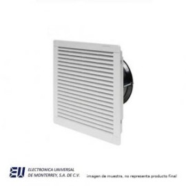 Ventilador con filtro, Ventilador 120×120, Exterior 150×150 Alimentación 120VAC, Este modelo sustituye al 7F5081202055 – 7F.20.