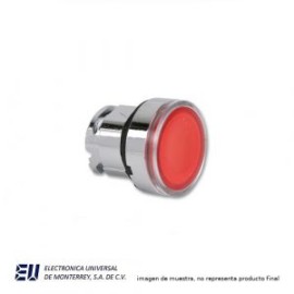 CABEZA PARA PULSADOR ILUM ROJO – ZB4BW343