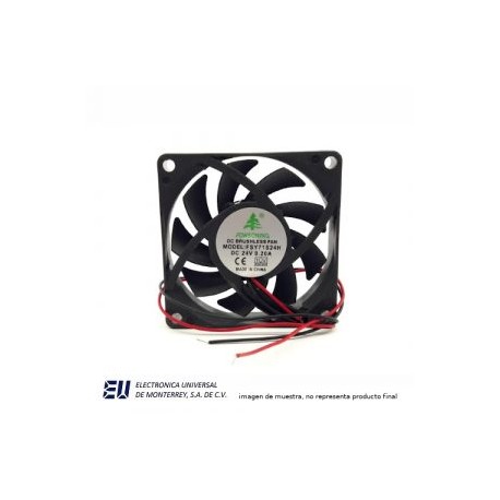 VENTILADOR 70X70X15 MM 12VCD 3 CABLES – FSY71S12H