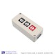 Interruptor tipo botonera de PLÁSTICO 3 Amp, 3 Polos. FOR-REV-STOP – CPB-3