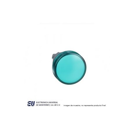 PILOTO VERDE METALICO P CLIP METALICO – ZB4BV033
