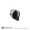 SELECTOR 3 POS SOSTE. NEGRO METALICO – ZB4BD3