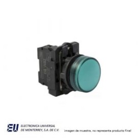 PILOTO COMPLETO VERDE C/LED 230VCA – XB5AVM3
