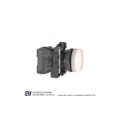 PILOTO COMPLETO BLANCO C/LED 230VCA – XB5AVM1
