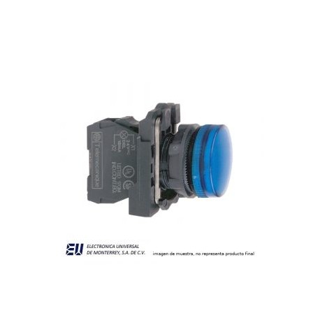 PILOTO COMPLETO AZUL C/LED 48 A 120VCA – XB5AVG6