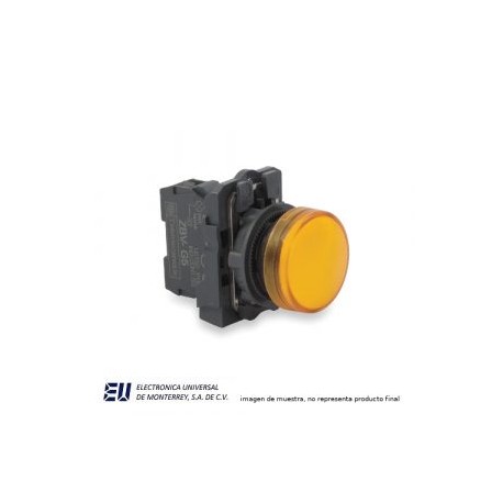 PILOTO COMPLETO AMARILLO C/LED 48 A 120VCA – XB5AVG5
