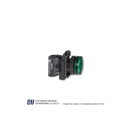 PILOTO COMPLETO VERDE DE LED 120VCA – XB5AVG3