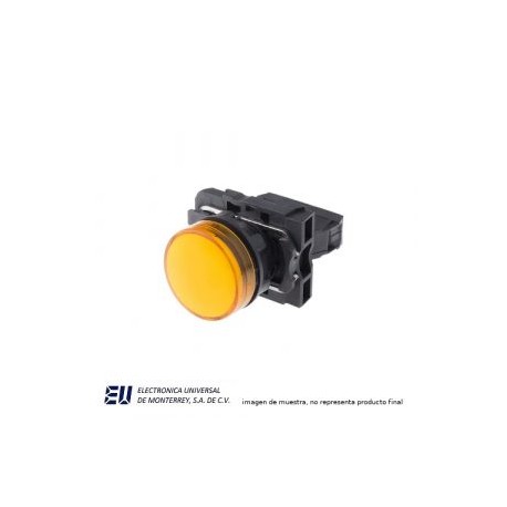 PILOTO COMPLETO AMARILLO C/LED 24V CA/CD – XB5AVB5