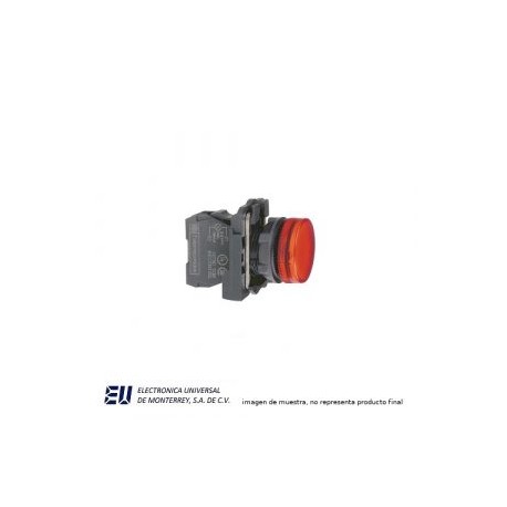 PILOTO COMPLETO ROJO C/LED 24V CA/CD – XB5AVB4