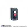 BOTONERA GRIS 3 PULS. ROJO,FLECHA NEGRA/BLANCA 2NA 1NC – XALD324