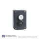 BOTONERA GRIS C/2 PULSADORES NEGRO-BLANCO FLECHA 2NA – XALD222