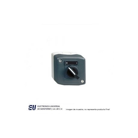 BOTONERA GRIS C/SELECTOR 2 POS.NEGRO 1NA – XALD134