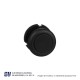 PULSADOR NEGRO PARA BOTONERA COLGANTE 22MM – XACA9412