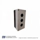 CAJA PLASTICA GRIS 3 BARRENOS/HOYOS – HSALM03G