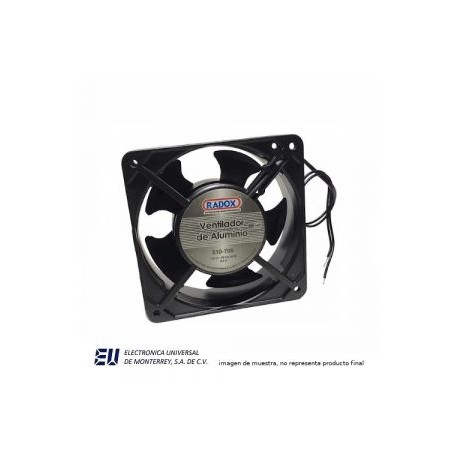 VENTILADOR DE 120X120X38 MM 120VCA .24 AMP 20W DE ALUMINIO MOD 510-705 – HV121238-120VCA