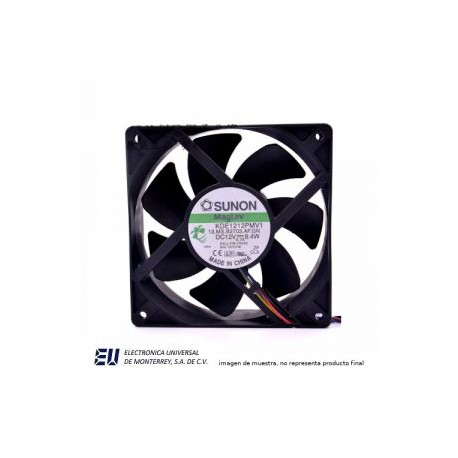 VENTILADOR ECONOMICO 120X120X38 12 VCD 2H – KDE1212PMV2