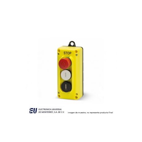 De pared 1 Velocidad, 2 Botones NA + Hongo – TLP3.B