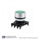 BOTON PULSADOR VERDE 22MM + CLIP – PPRN2CL