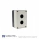 CAJA PLASTICA GRIS 2 BARRENOS/HOYOS – SALM02G-2