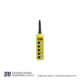 Doble fila 1 Velocidad, 10 Botones, 1 Alarma de  Inicio + Hongo. – PLB12/E