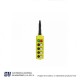 Doble fila 1 Velocidad, 8 Botones, 1 Alarma de  Inicio + Hongo. – PLB10/E
