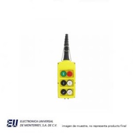 Doble fila 1 Velocidad, 4 Botones, 1 Alarma de  Inicio + Hongo. – PLB06/E