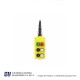 Doble fila 1 Velocidad, 4 Botones, 1 Alarma de  Inicio + Hongo. – PLB06/E