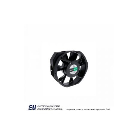 VENTILADOR OVALADO 172X150X40MM. 115VCA DE BALEROS .25A 31W 2 P terminal – G17040HA