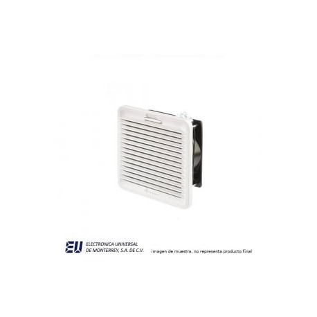 Ventilador con rejilla y filtro Tamaño 1 para empotrar a 90×90 Ventilador 90×90 Alimentacion 24VDC – 7F.20.9.024.1020