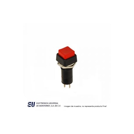 PUSHBUTTON ROJO CUADRADO – SW742