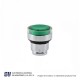 BOTON PULSADOR ILUMINADO VERDE 22MM METALICO – LAY50-22SKB-D-G