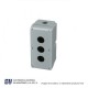 BOTONERA VACIA DE 3 ORIF. 30MM – 9001KY3