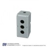BOTONERA VACIA DE 3 ORIF. 30MM – 9001KY3