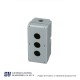 BOTONERA VACIA DE 3 ORIF. 30MM – 9001KY3