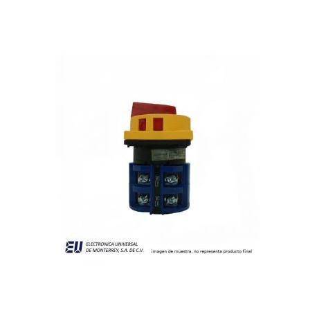 SELECTOR TRIFASICO 63 AMP 660V – ZW26GS63A